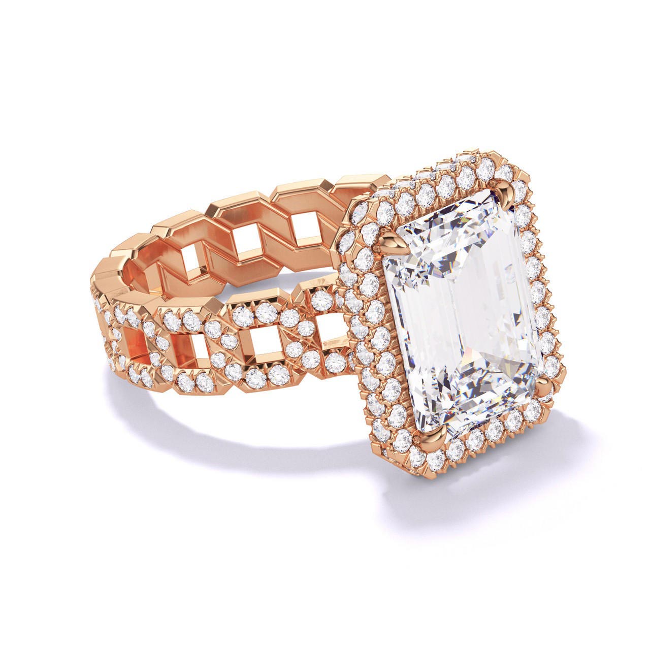 2ct__emerald__wrapped_halo__links-regular_16_pave-cathedra