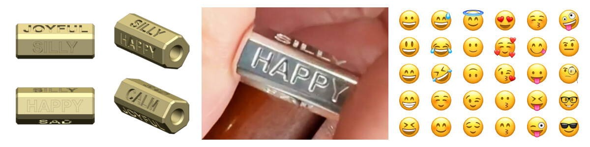 AN EMOTION NECKLACE