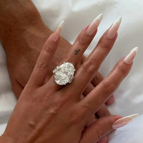Georgina Rodriguez Cristiano Ronaldo engagement ring