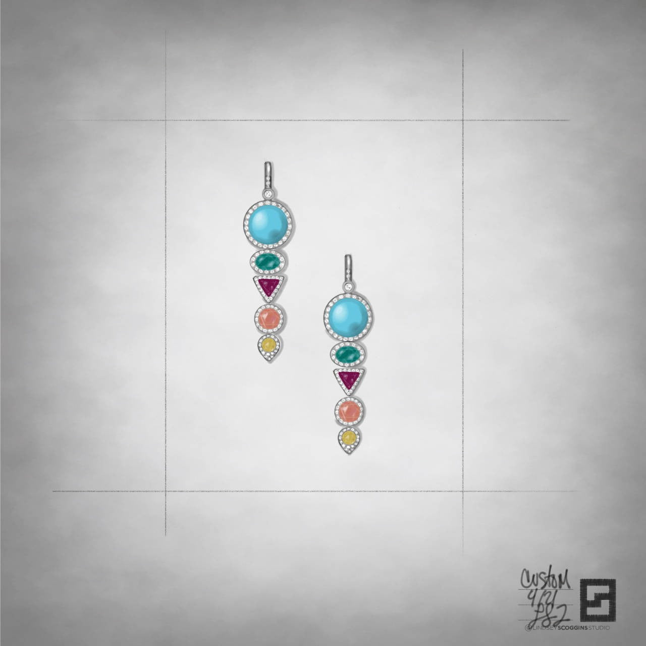 earring design 3