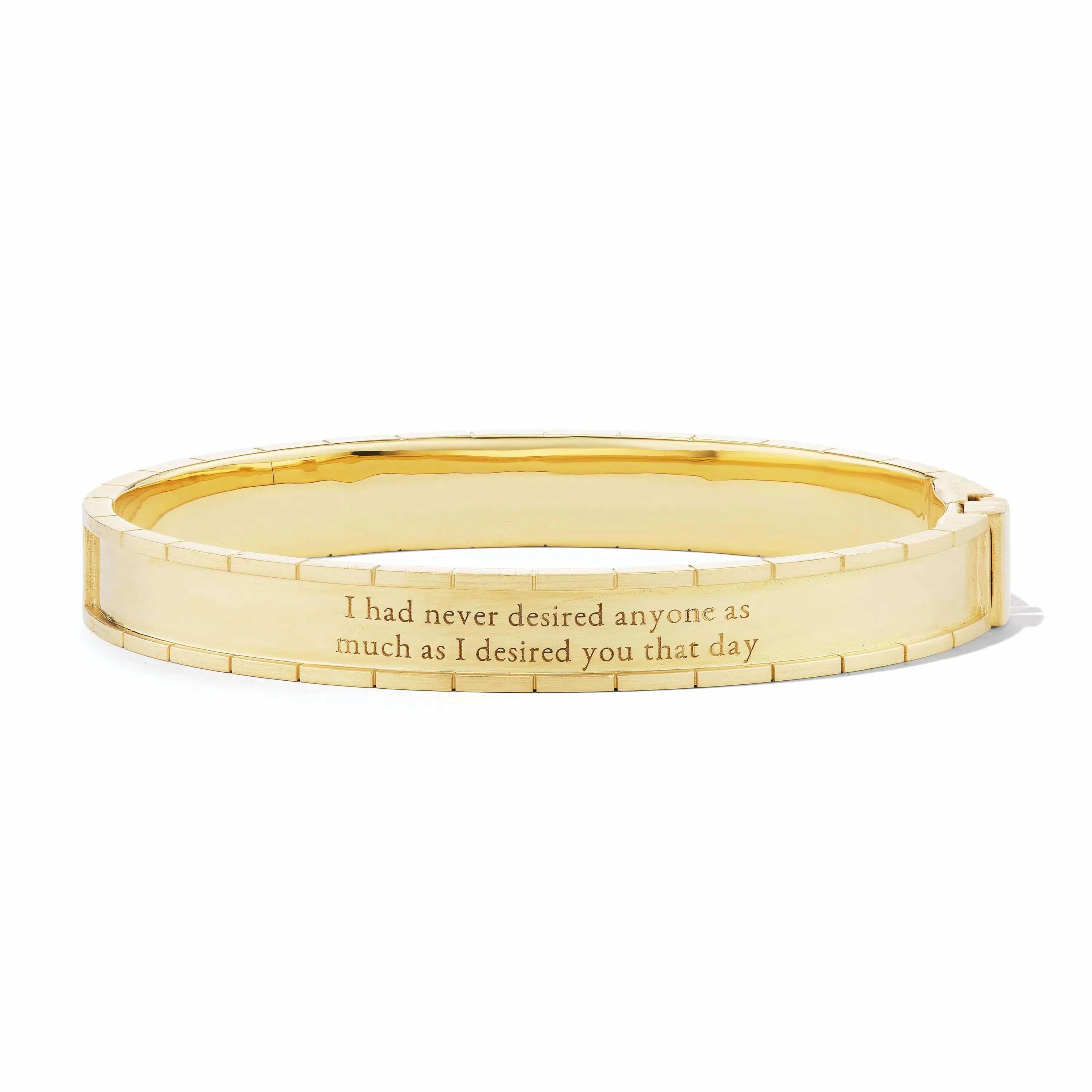 custom engraved jewelry - diamond bangles