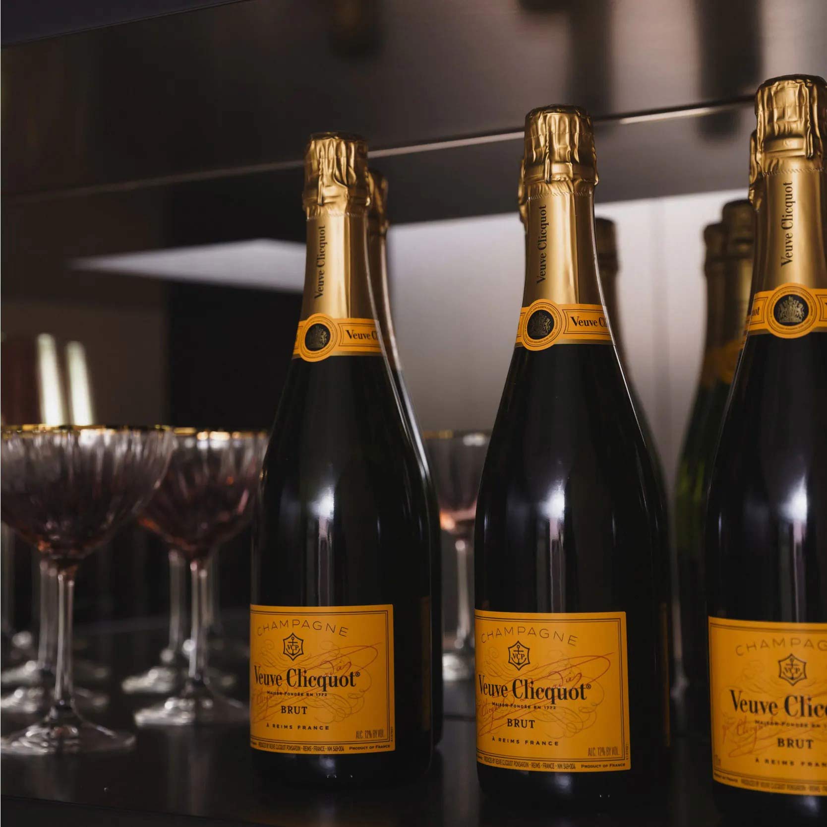 bottle of champagne