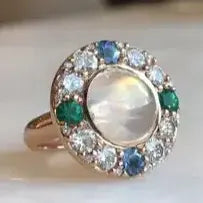 BESPOKE MOONSTONE RING