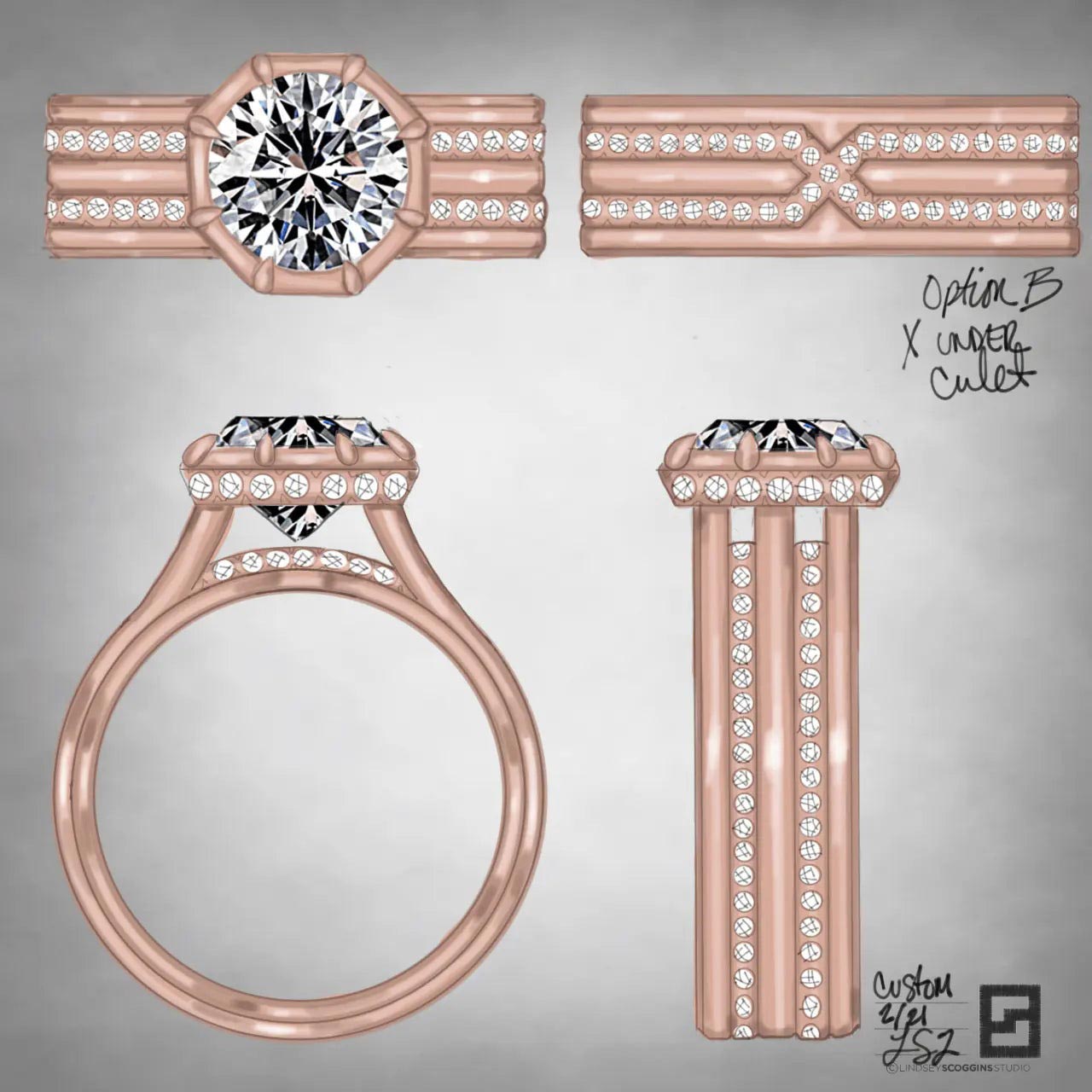 engagement ring design