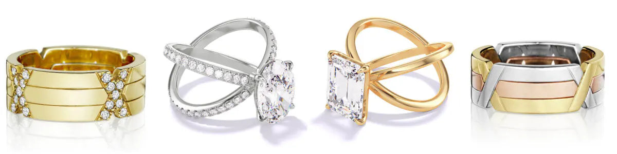Lindey Scoggins Studio bands and engagement rings