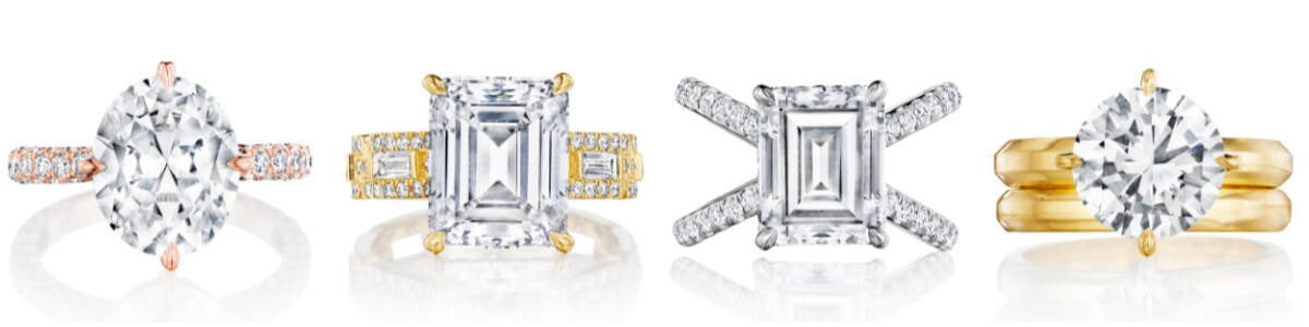 unique solitaire engagement rings