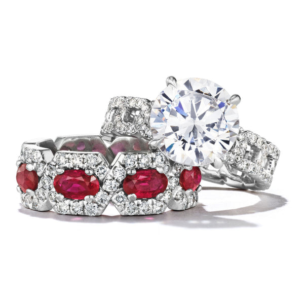How to Match Your Engagement Ring with Your Wedding Band