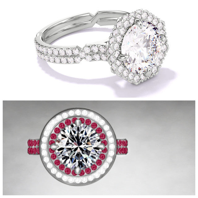 Signature Vs Statement Engagement Rings: Chance Collection