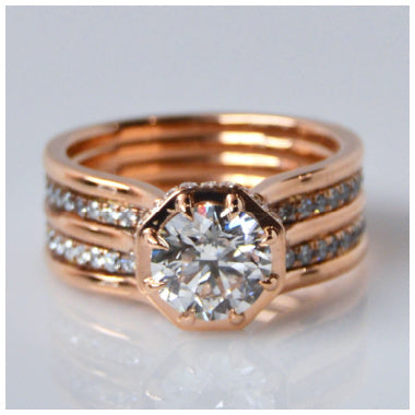 Custom Design Story: Rebecca's Engagement Ring