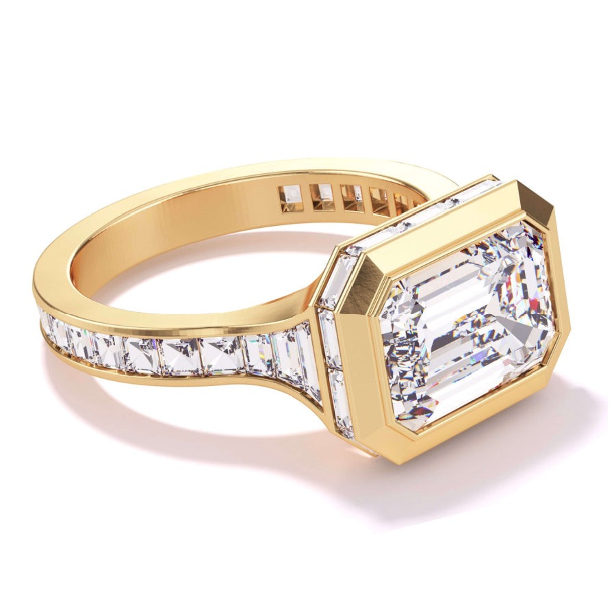 Our Top Emerald Cut Diamond Engagement Ring Resets