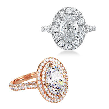 Our Top Ten Oval Halo Engagement Rings