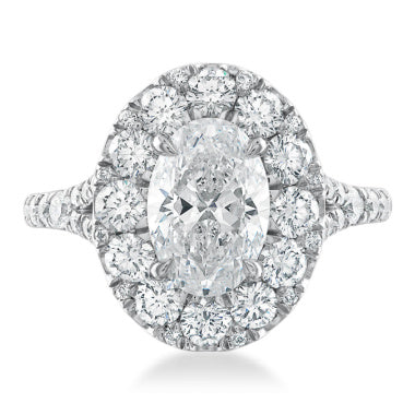 Custom Design Story: A Vintage Inspired Oval Halo Engagement Ring