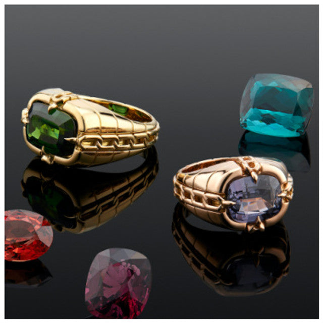 Custom Design Story: A Tourmaline Gypsy Ring