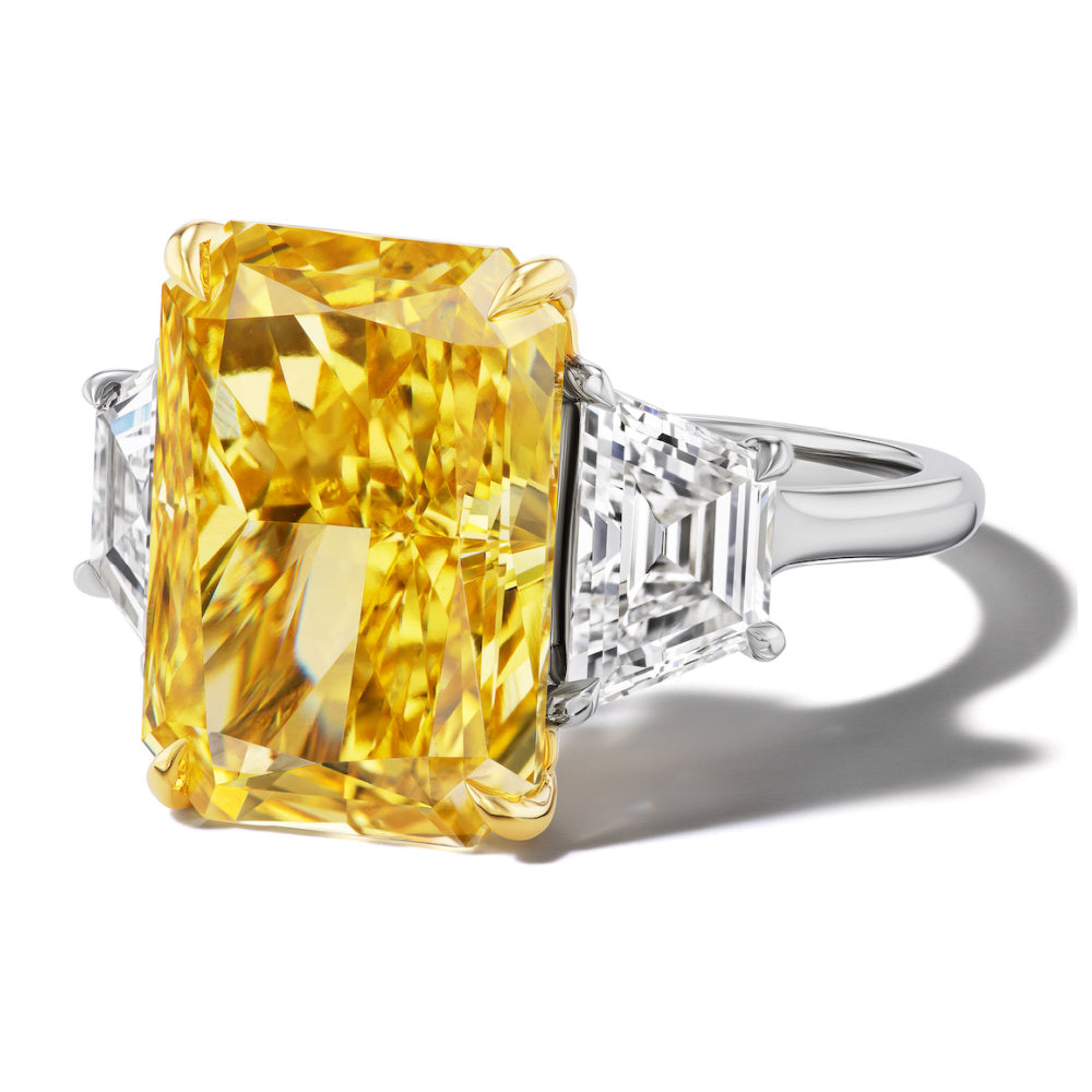 yellow diamond ring desert diamonds