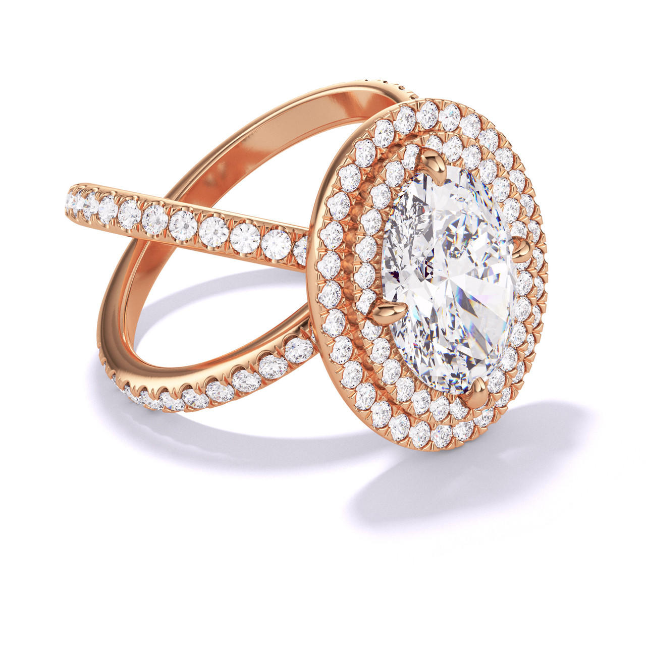 Lindsey Scoggins Studio Signature Axis Engagement Ring