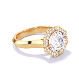 2 Ct Round Diamond Engagement Ring
