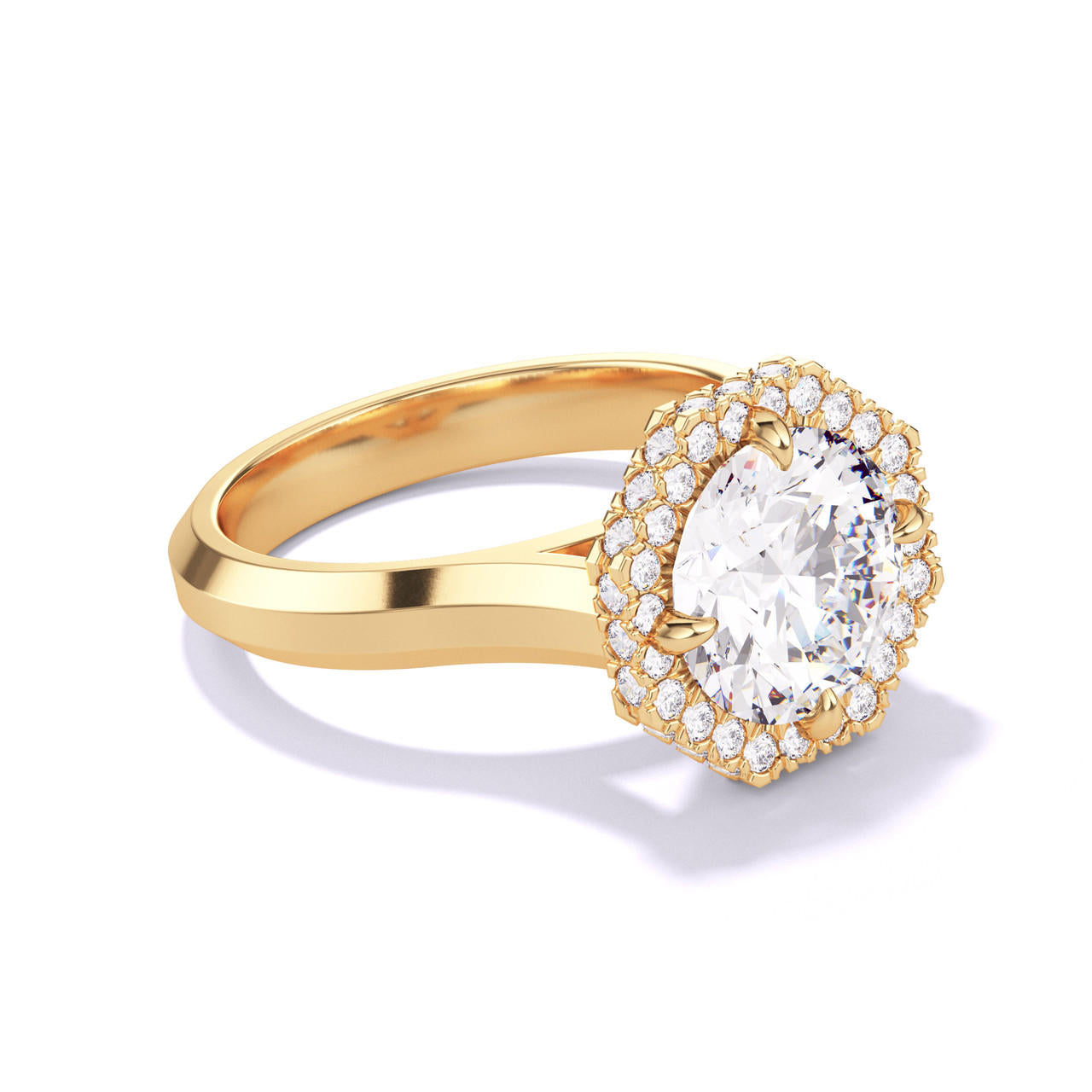 2 Ct Round Diamond Engagement Ring