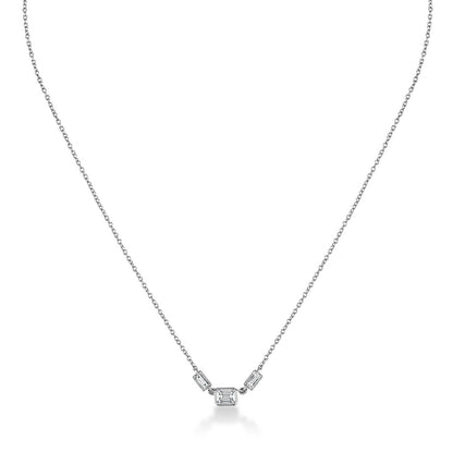 3 diamond necklace