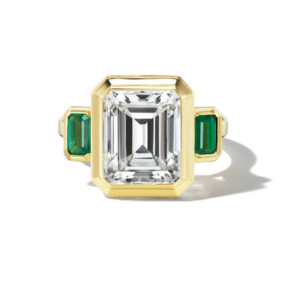 Emerald-and-diamond-three-stone-ring