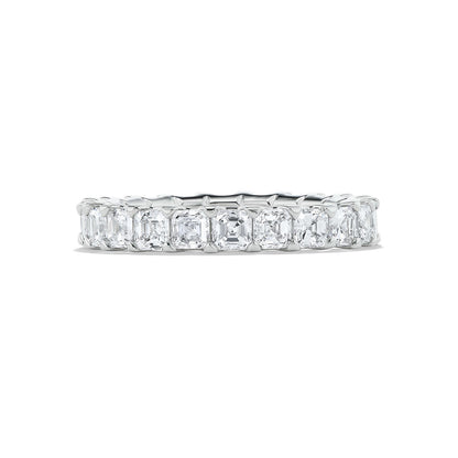 Asscher-cut-eternity-band