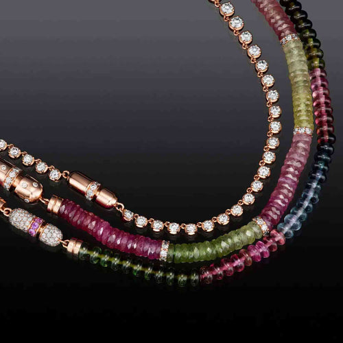 Gemstone-necklace