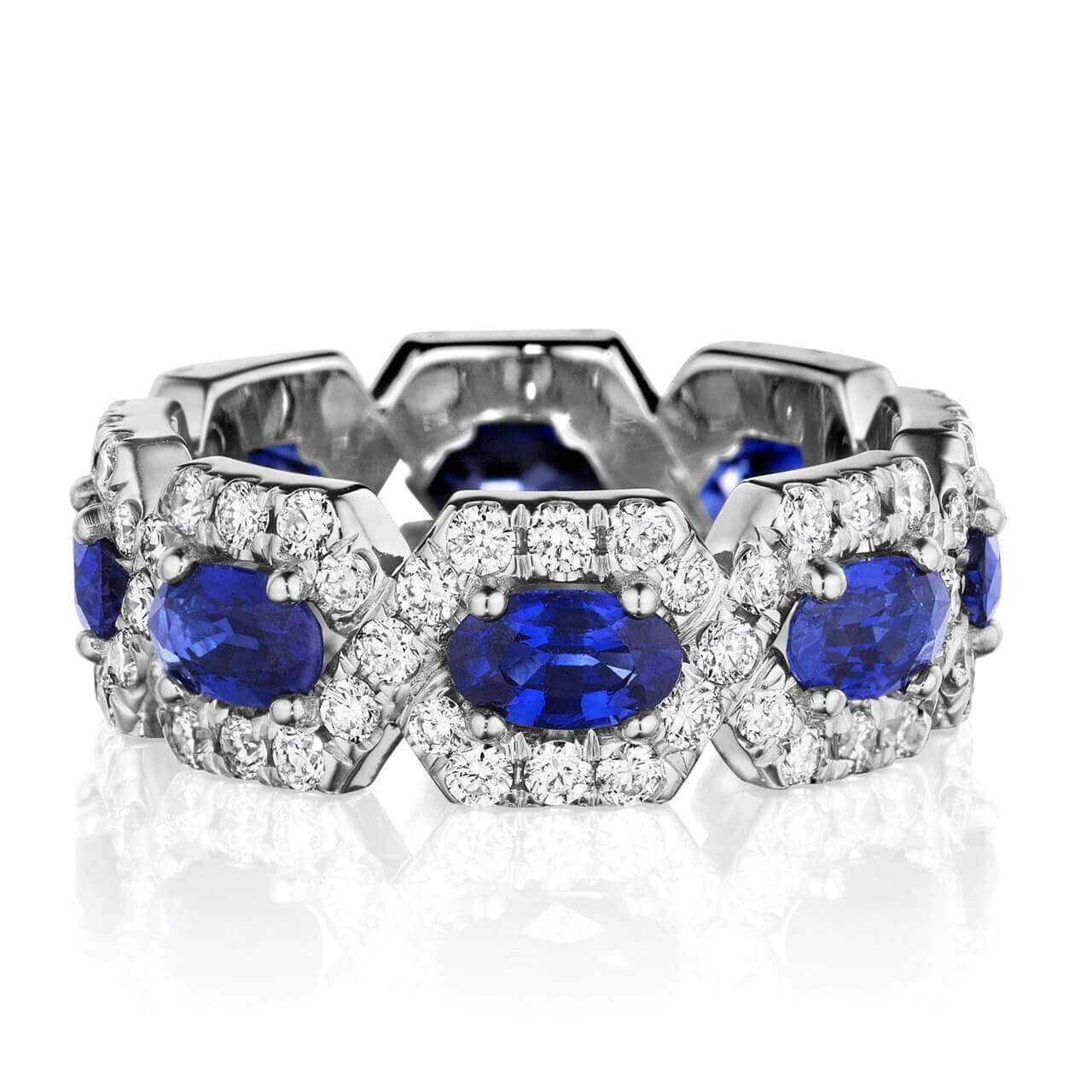 sapphire and diamond ring