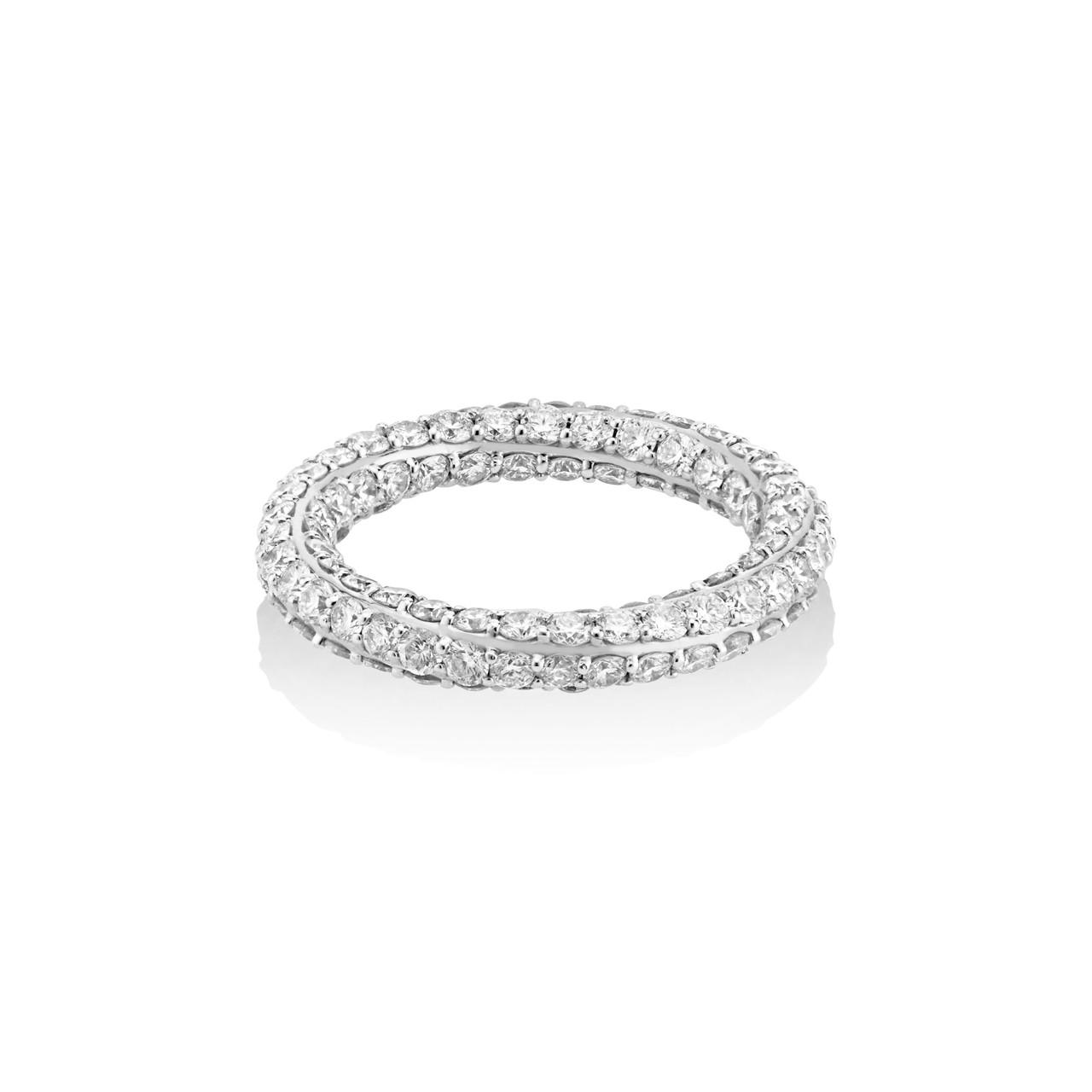 CONTINUUM ONE ROW PAVE ETERNITY BAND