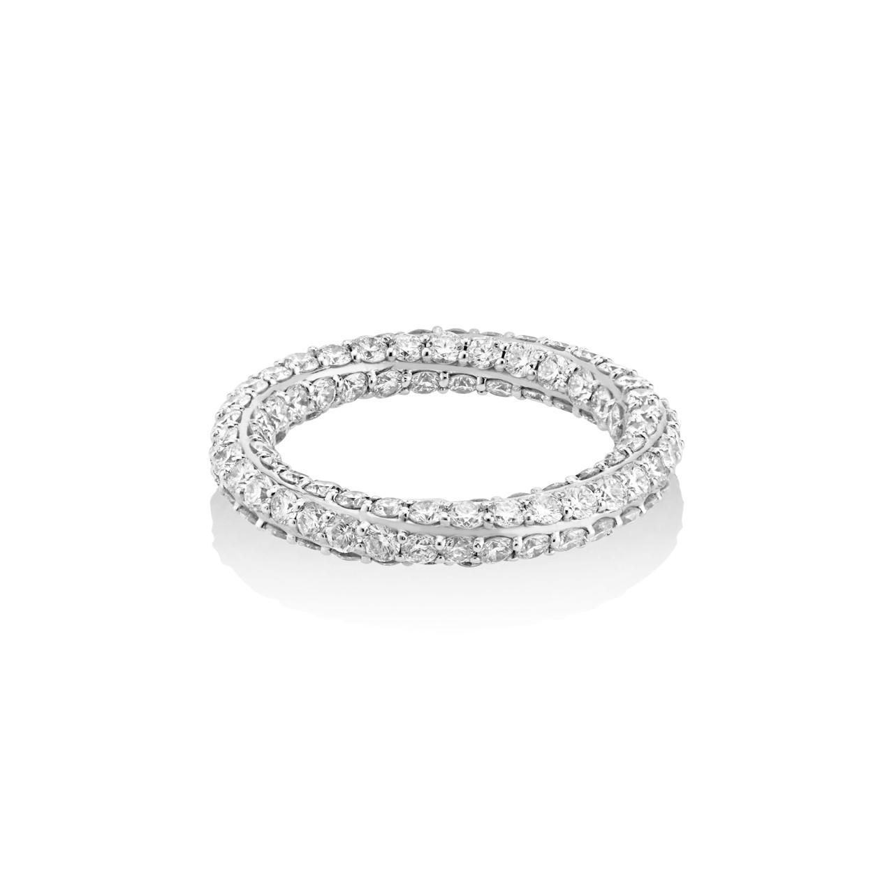 platinum and diamond eternity band
