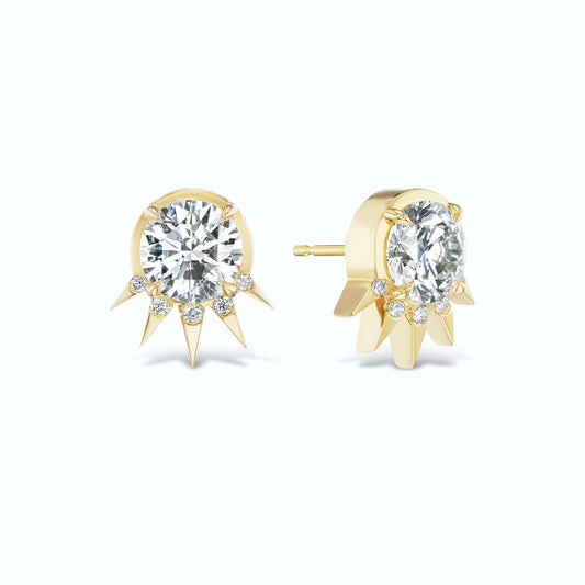 unique-diamond-stud-earring