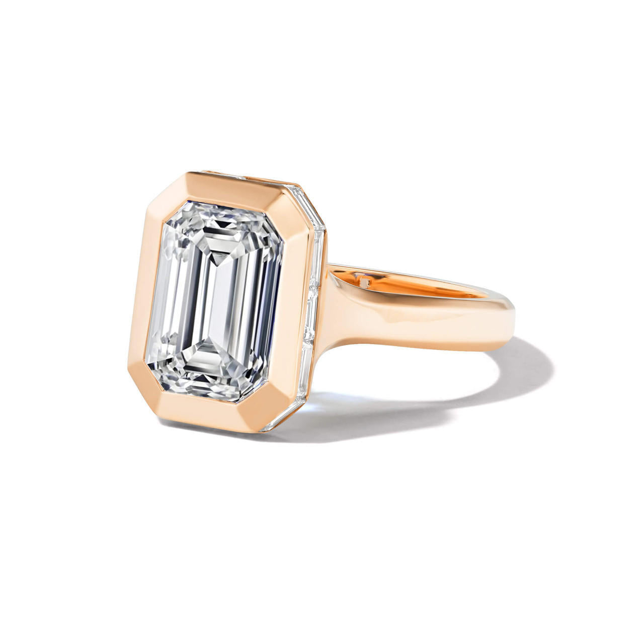 bezel-set-emerald-cut-diamond-ring
