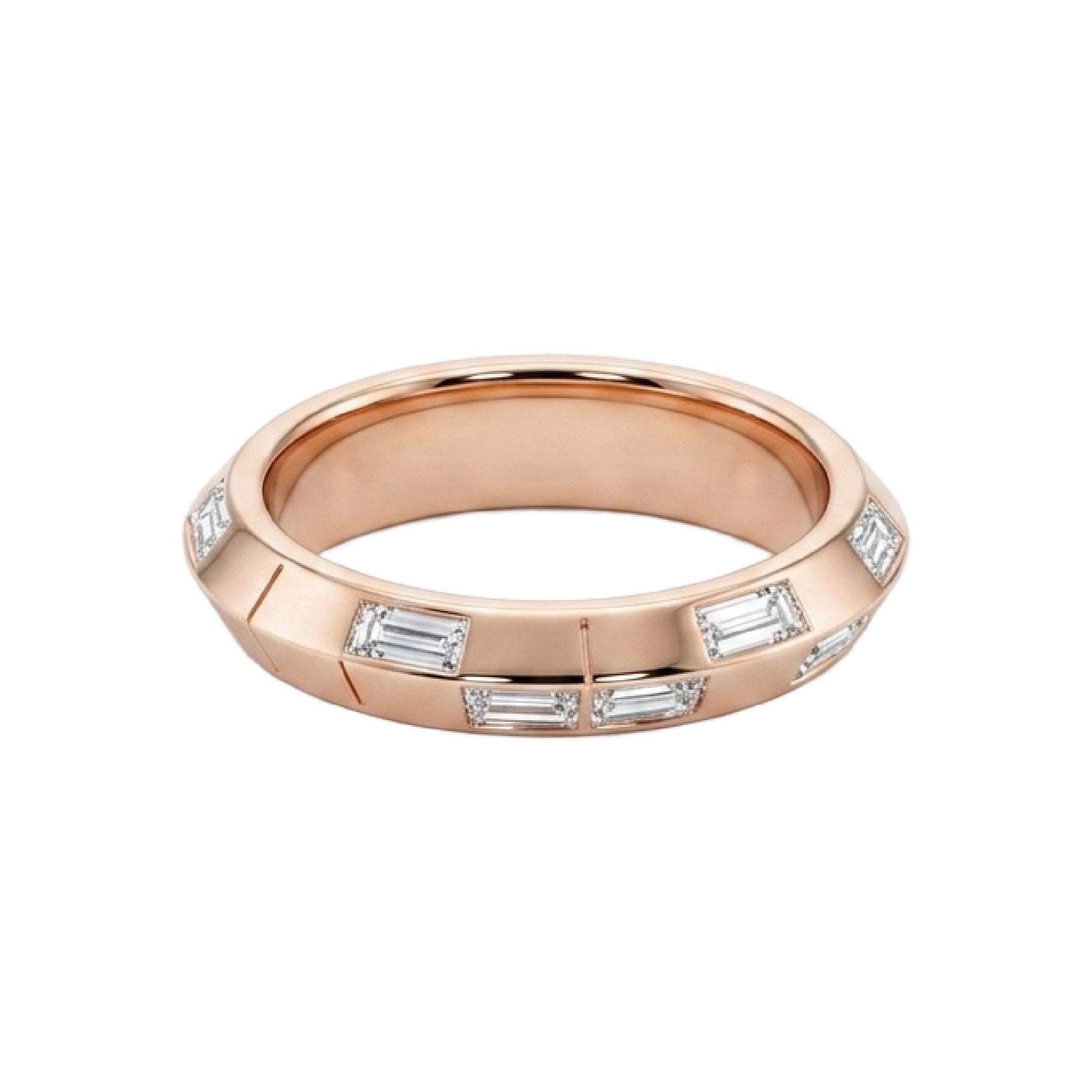 ENDLESS TOWER BAGUETTE DIAMOND BAND