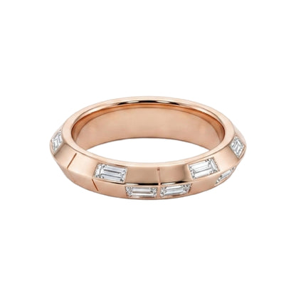 ENDLESS TOWER BAGUETTE DIAMOND BAND