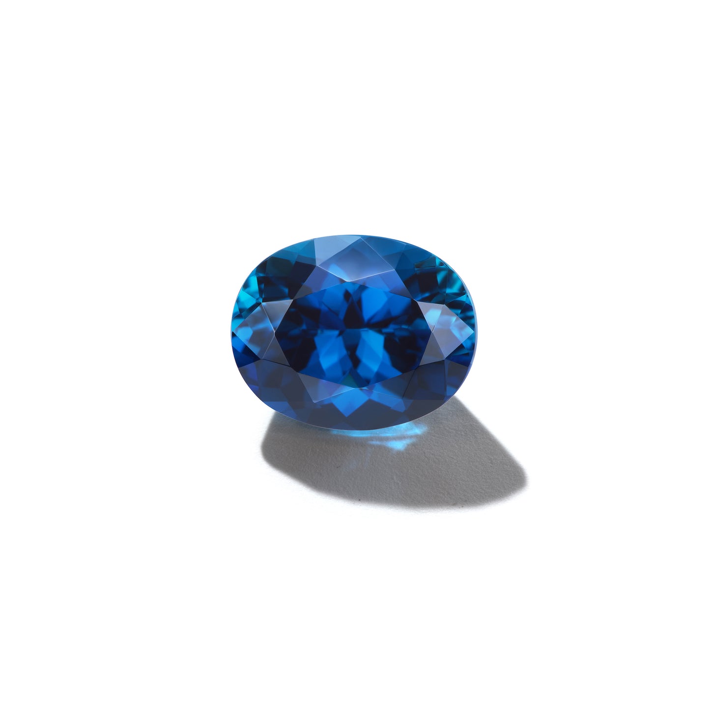 4.45CT OVAL BLUE TOURMALINE