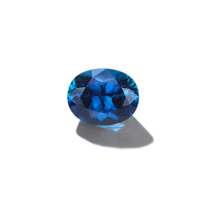 4.45ct oval blue tourmaline