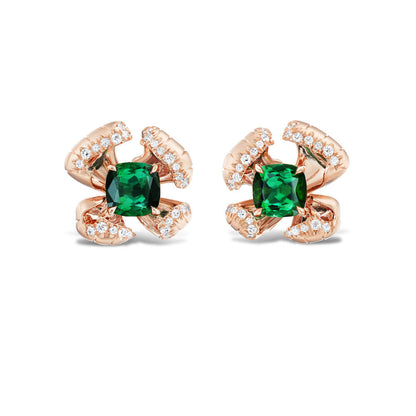 green-tourmaline-and-diamond-flower-earrings