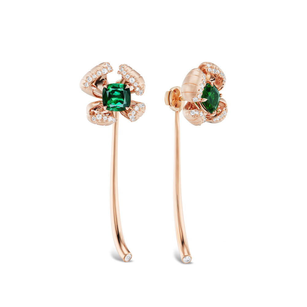 green-tourmaline-and-diamond-flower-earrings