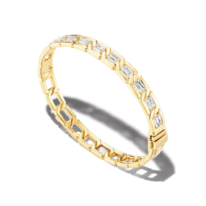 Diamond Links Bangle