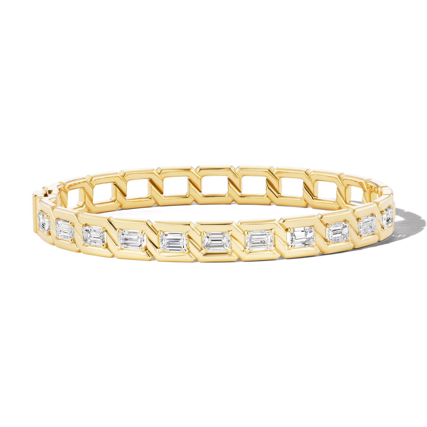 Diamond Links Bangle