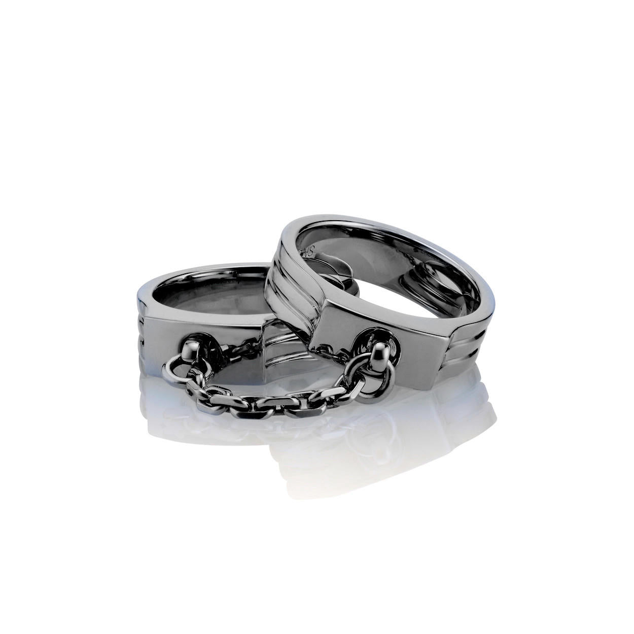 OATH DOUBLE FINGER RING