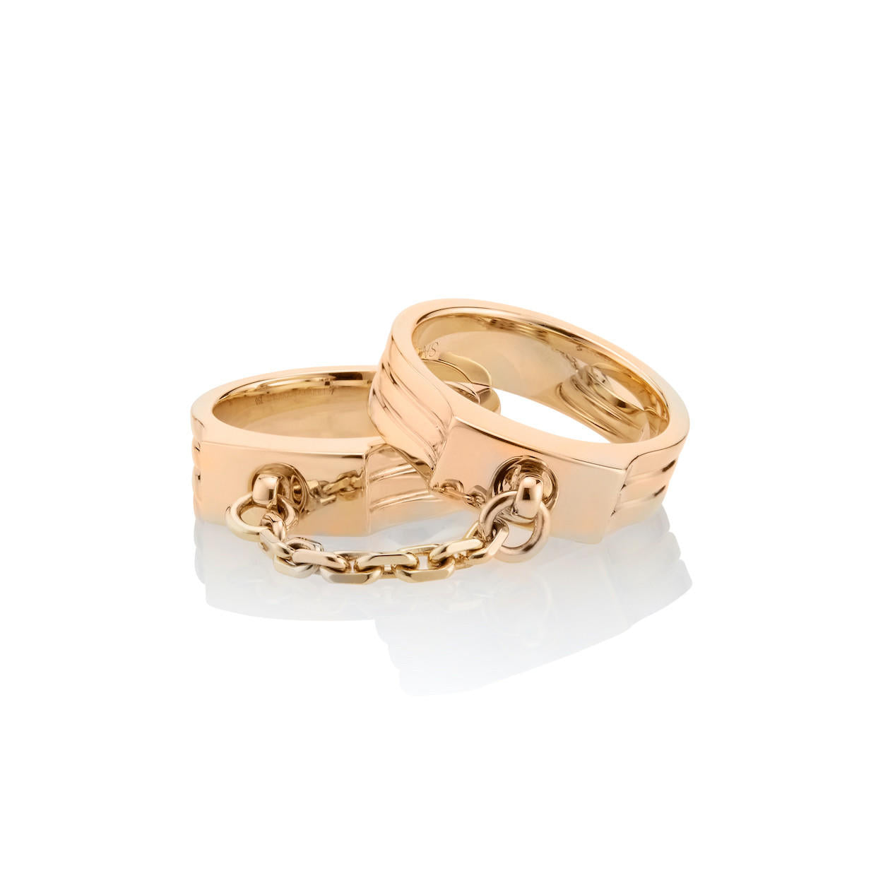 OATH DOUBLE FINGER RING