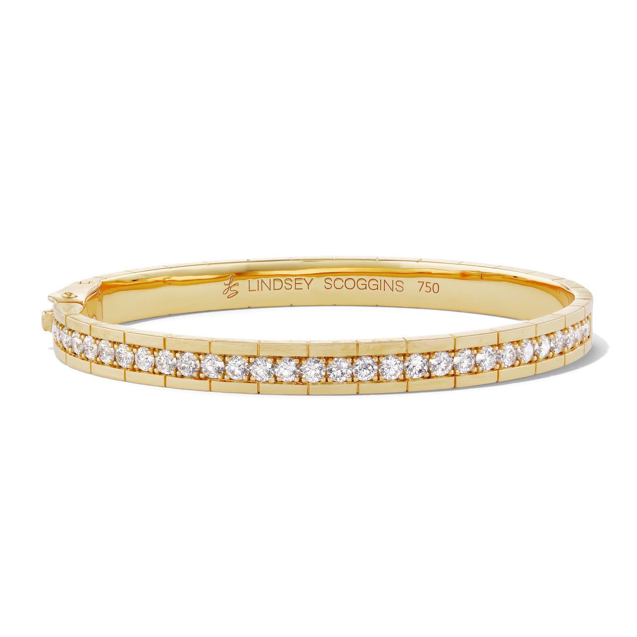 One-Row-Note-to-Self-Bangle-Yellow-Gold