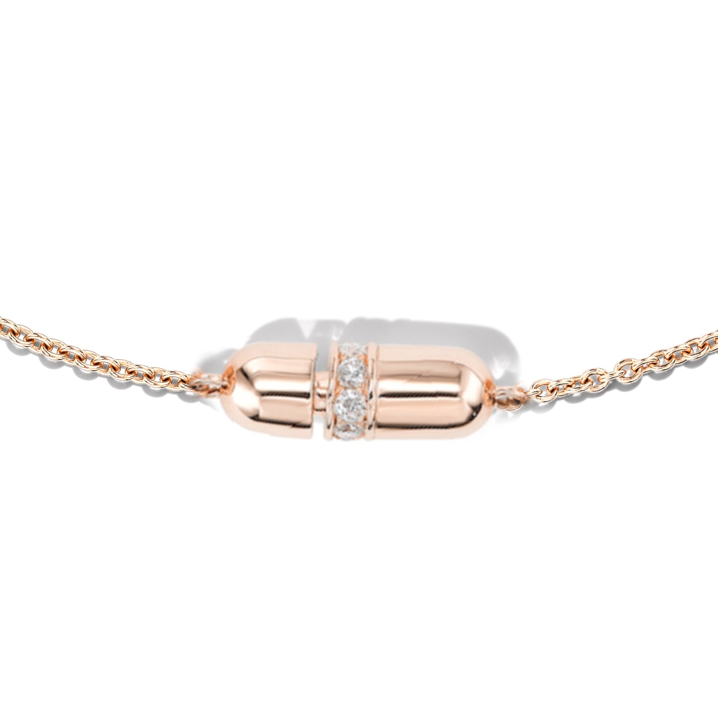 PAVÉ DIAMOND CAPSULE NECKLACE