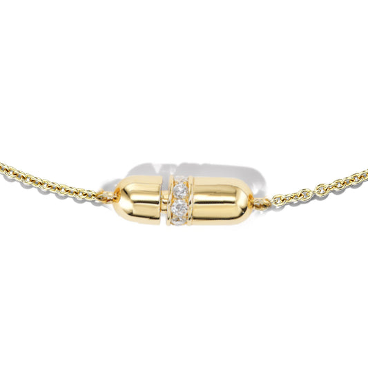 PAVÉ DIAMOND CAPSULE NECKLACE