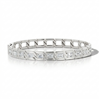 DIAMOND LINKS BANGLE