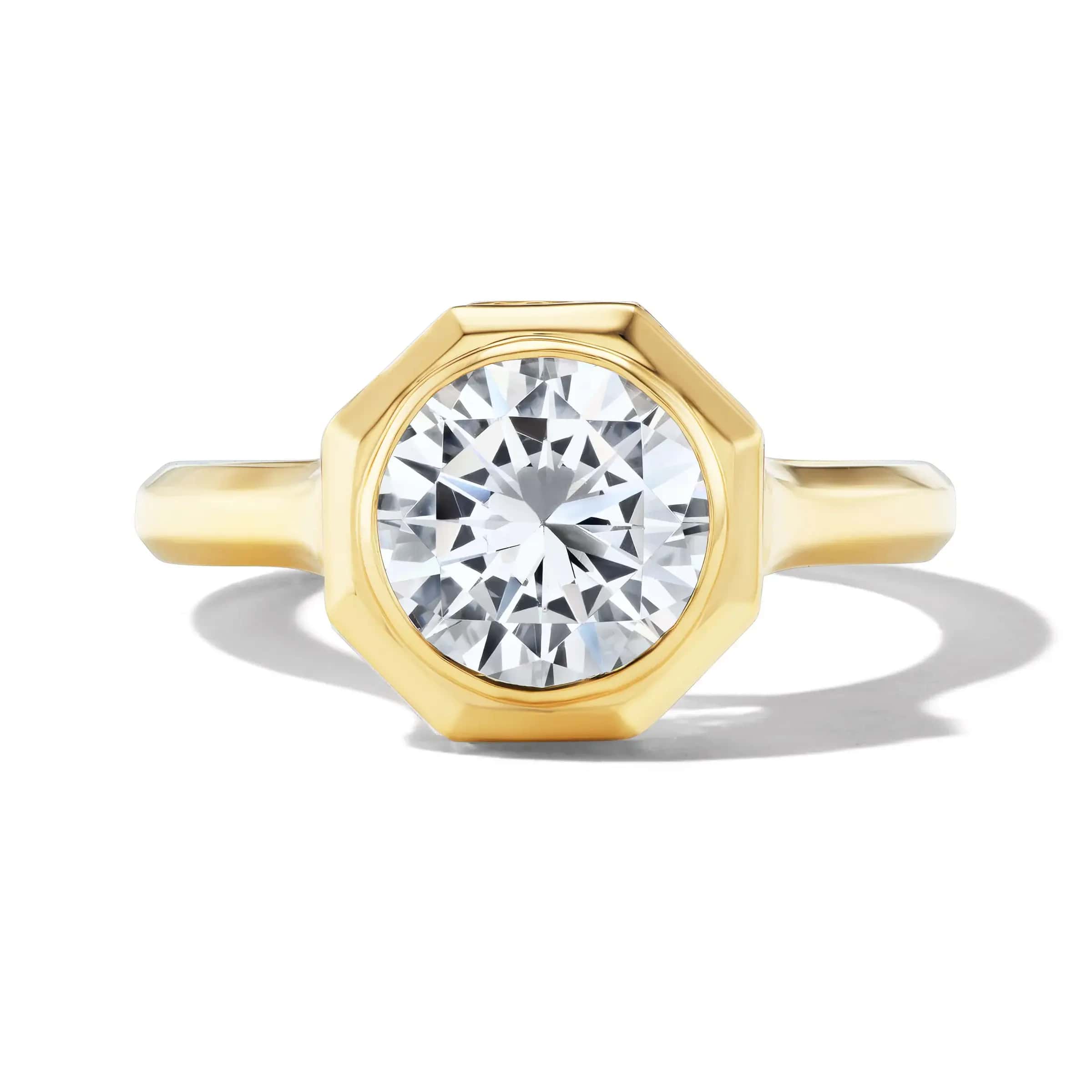 round-diamond-bezel-set-ring