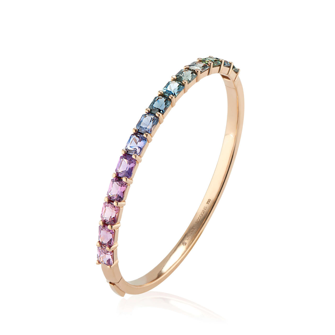 radiant-cut-rainbow-sapphire-tennis-bracelet