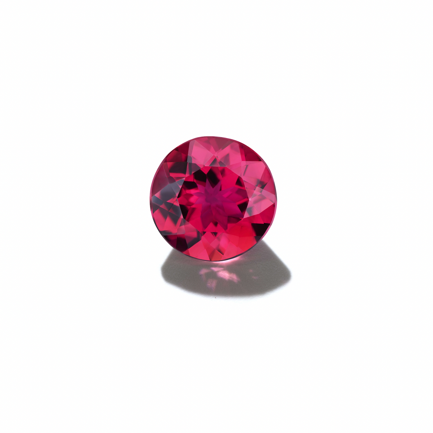 2.68CT ROUND PINK TOURMALINE