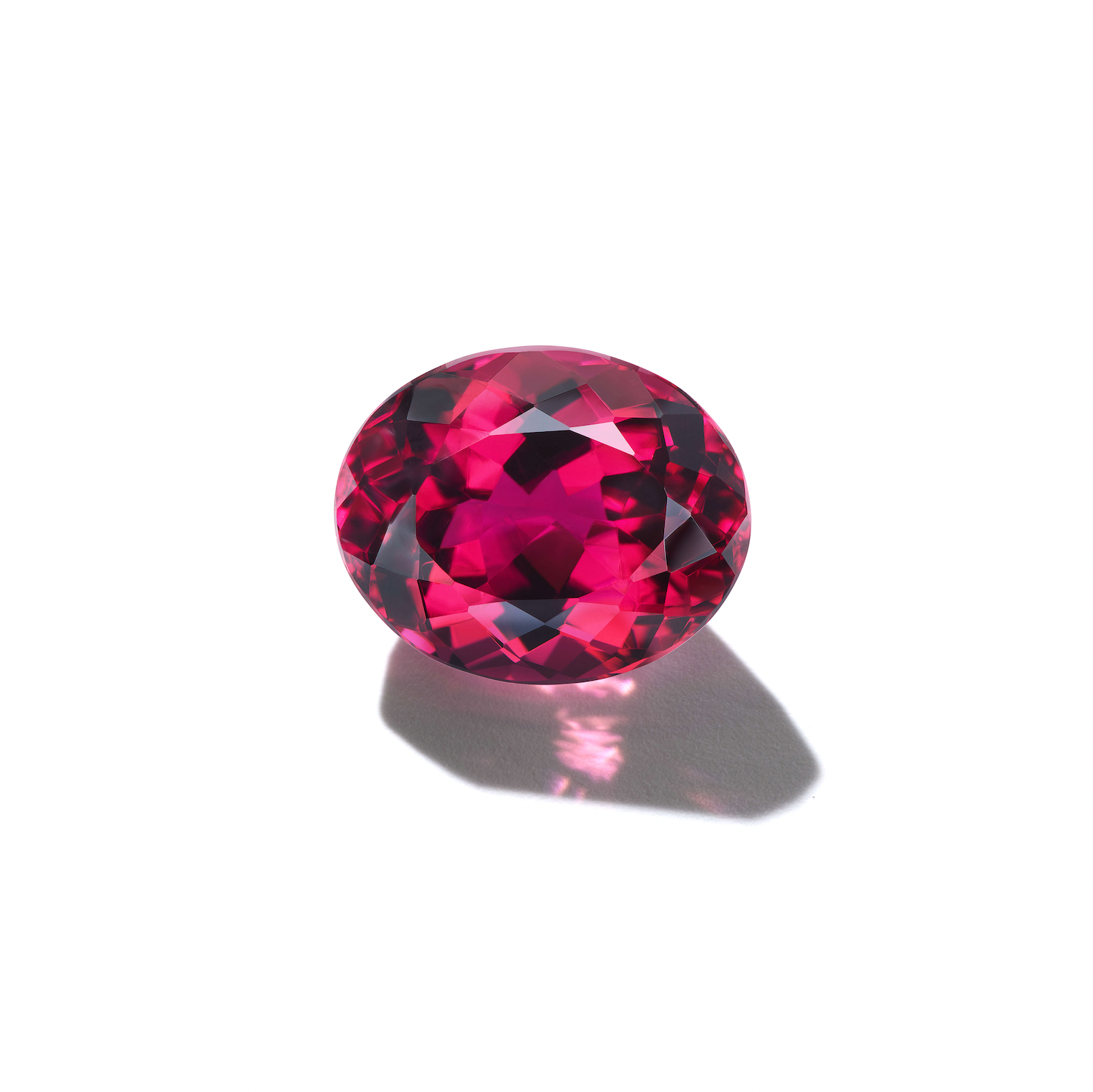 6.9 ct oval pink tourmaline