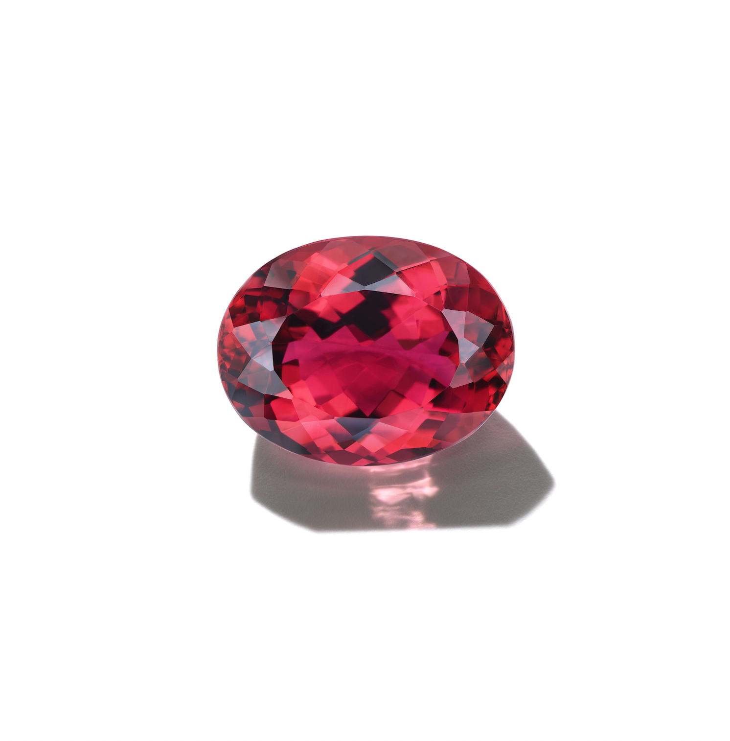 10.47 ct oval pink tourmaline