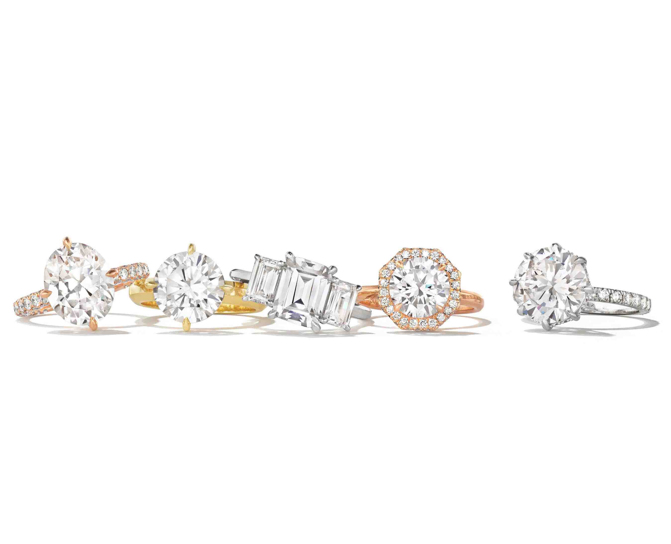 Three Phases Engagement Rings